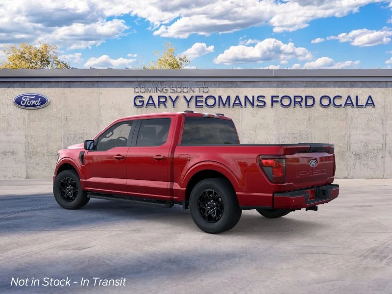 New 2026 Ruby Red Metallic Tinted Clearcoat Ford XLT image 4