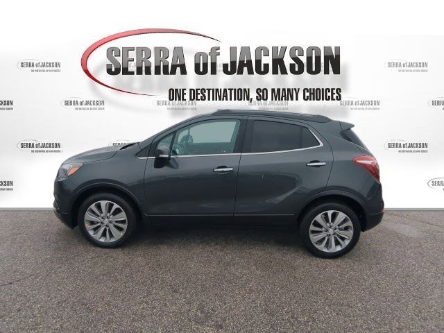 Used 2018 Includes (CM5) Black Carbon Metallic lower exterior accent color, Paint code W700S. Buick Preferred image 5