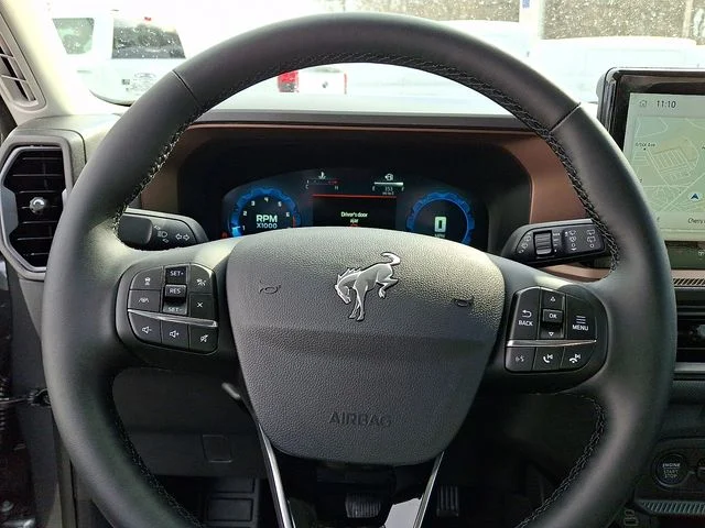 New 2025 Carbonized Gray Metallic Ford Outer Banks® image 9