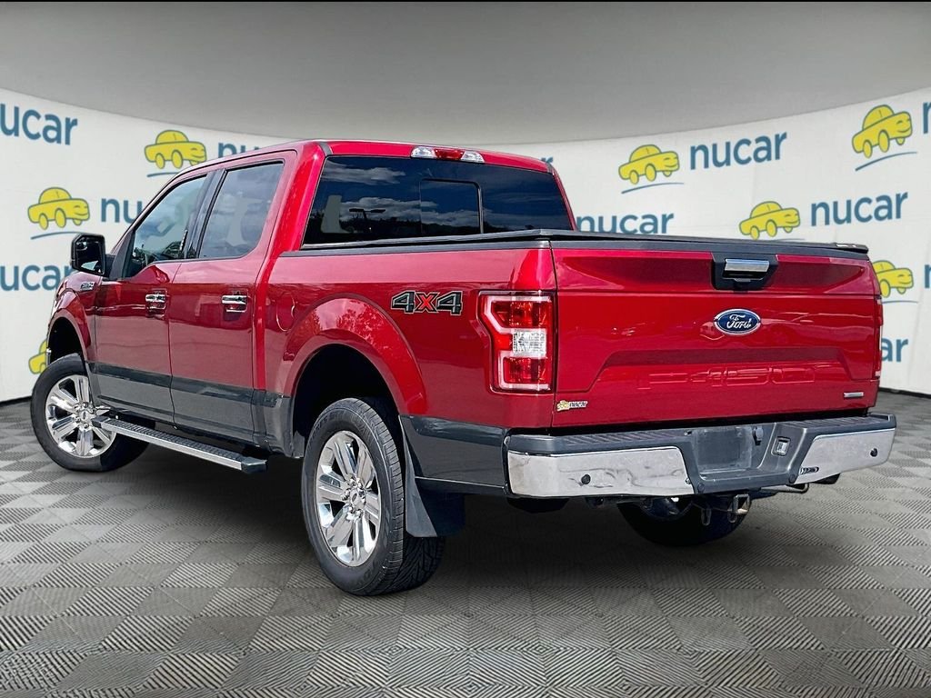Used 2020 Red Ford XLT image 4