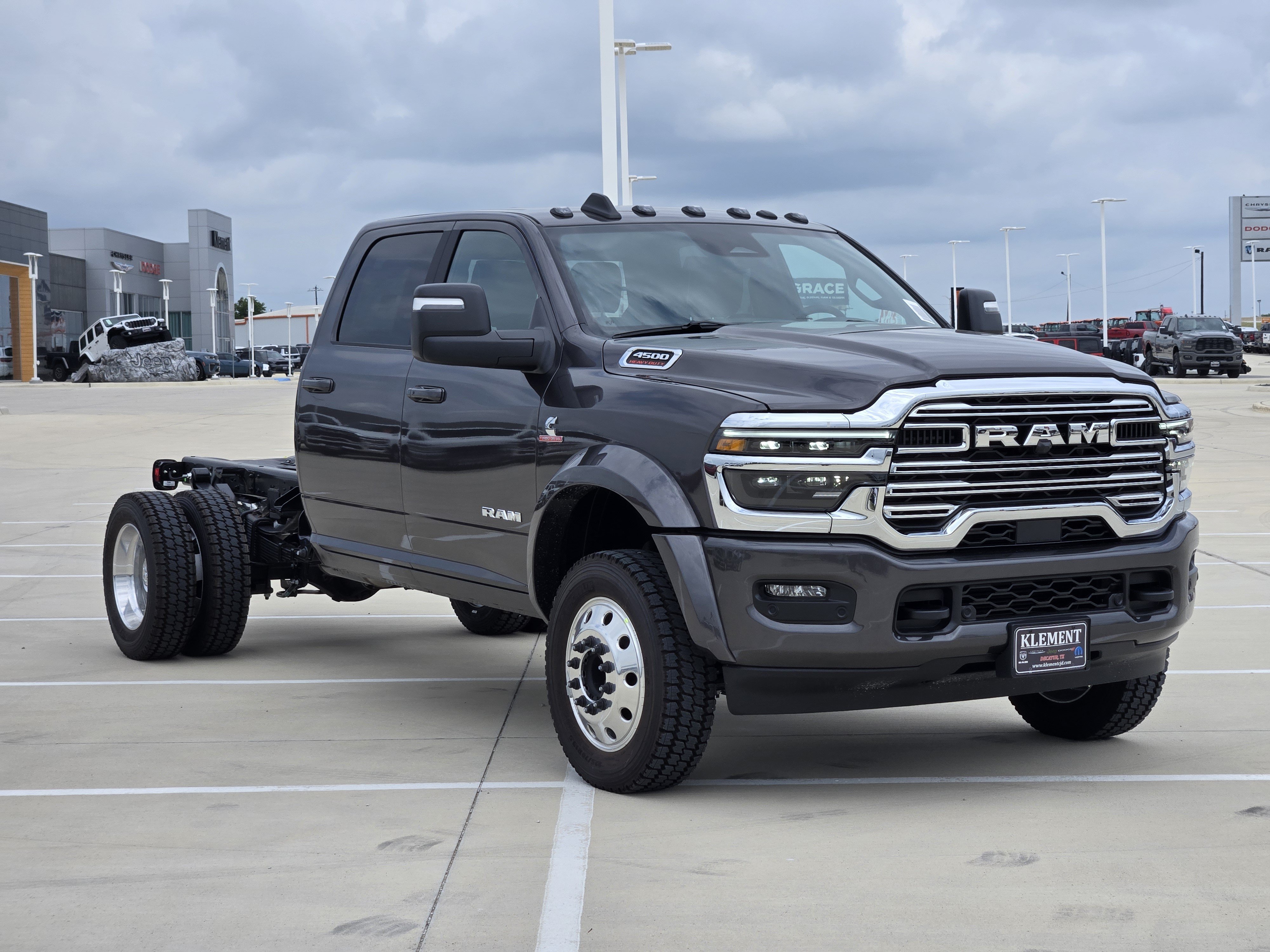 New 2026 Granite Crystal Metallic Clear-Coat Exterior Paint RAM Big Horn image 3