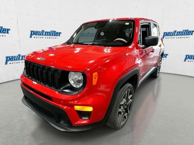 Used 2021 Red Jeep Sport image 1