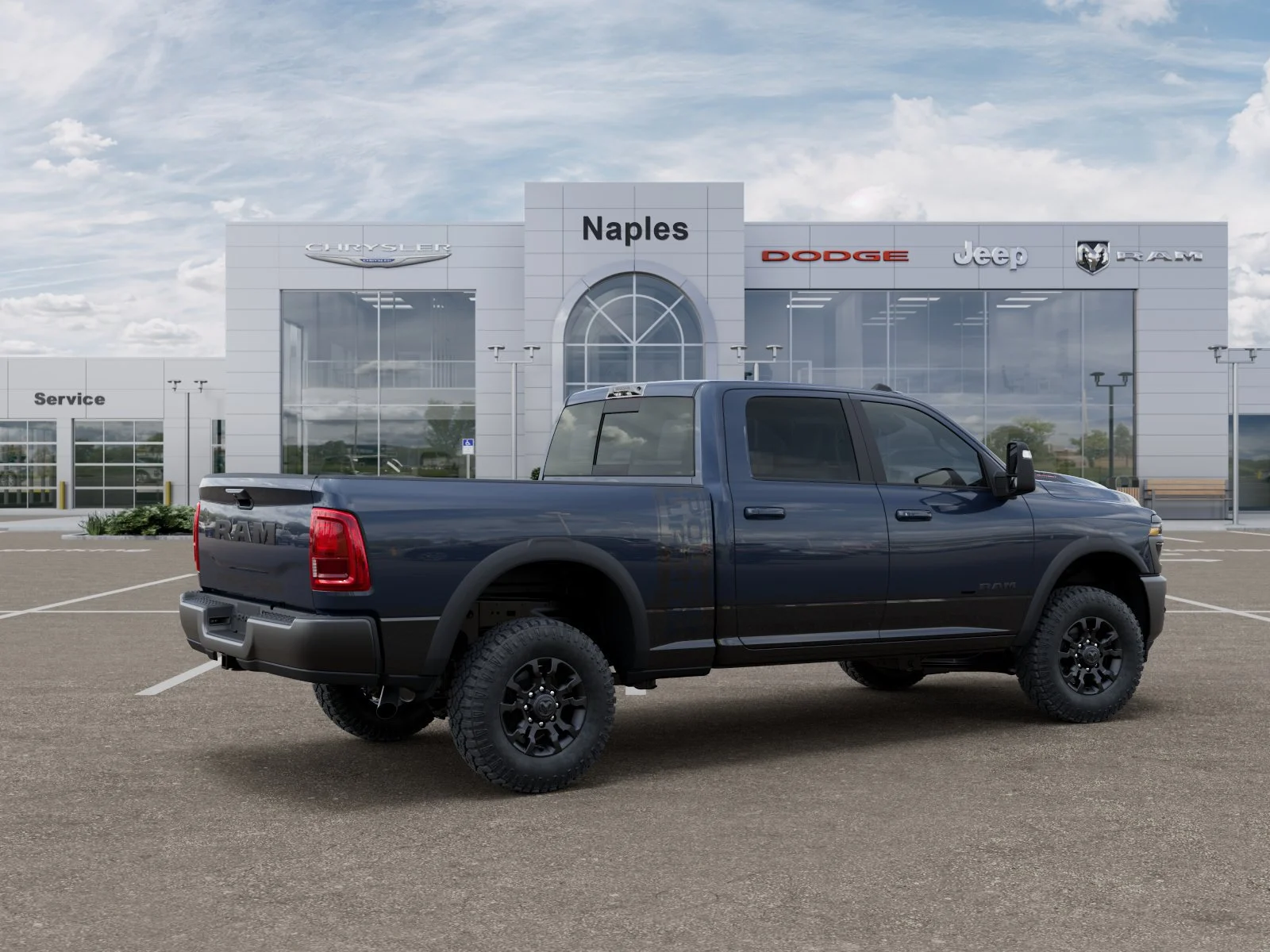 New 2026 Forged Blue Metallic RAM Power Wagon image 4