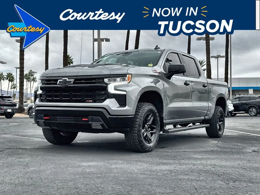 Used 2024 Gray Chevrolet LT Trail Boss image 1