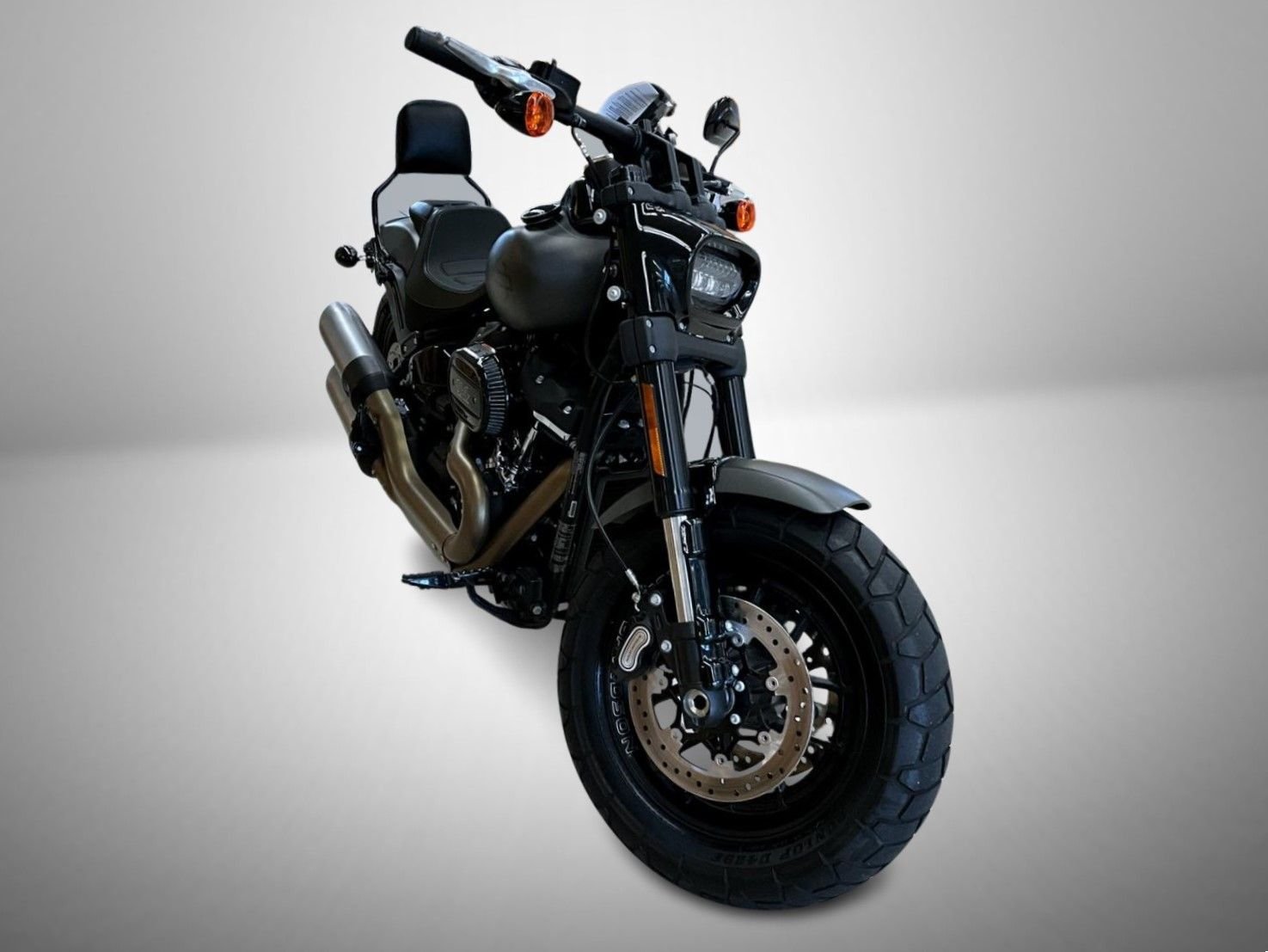 Used 2018 Gray Harley-Davidson FAT BOB image 3