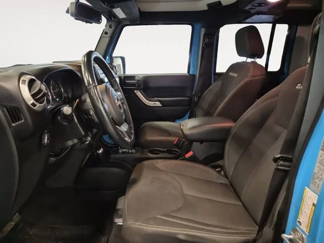 Used 2017 Clearcoat Jeep Unlimited Sahara image 10