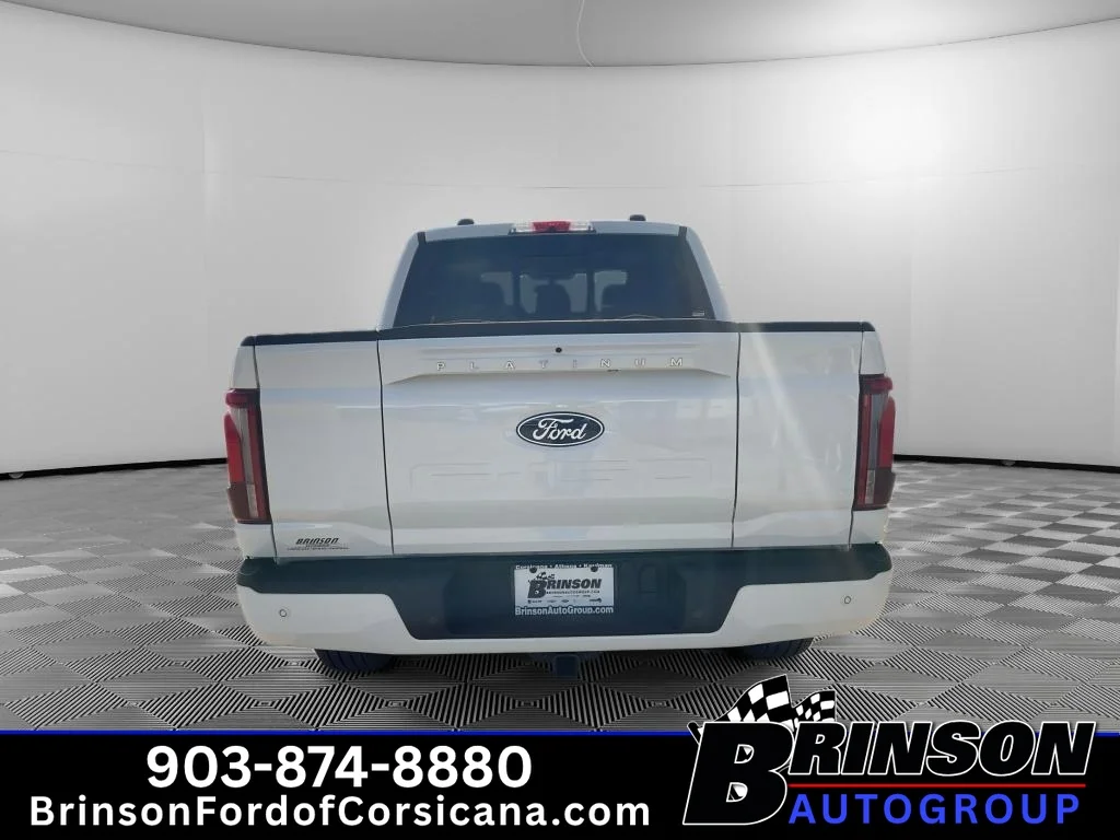 New 2026 Star White Metallic Tri-Coat Ford Platinum® image 4
