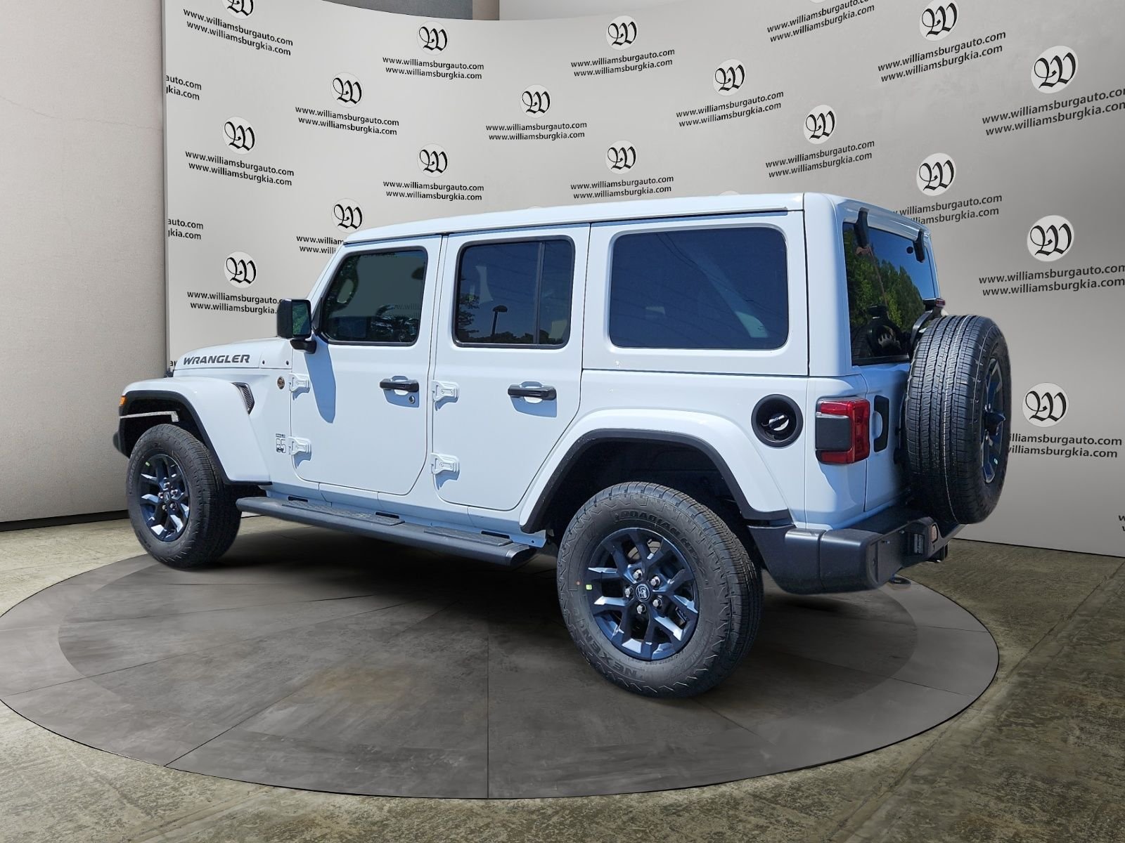 New 2026 Bright White Clear-Coat Exterior Paint Jeep 85th Anniversary Edition image 3