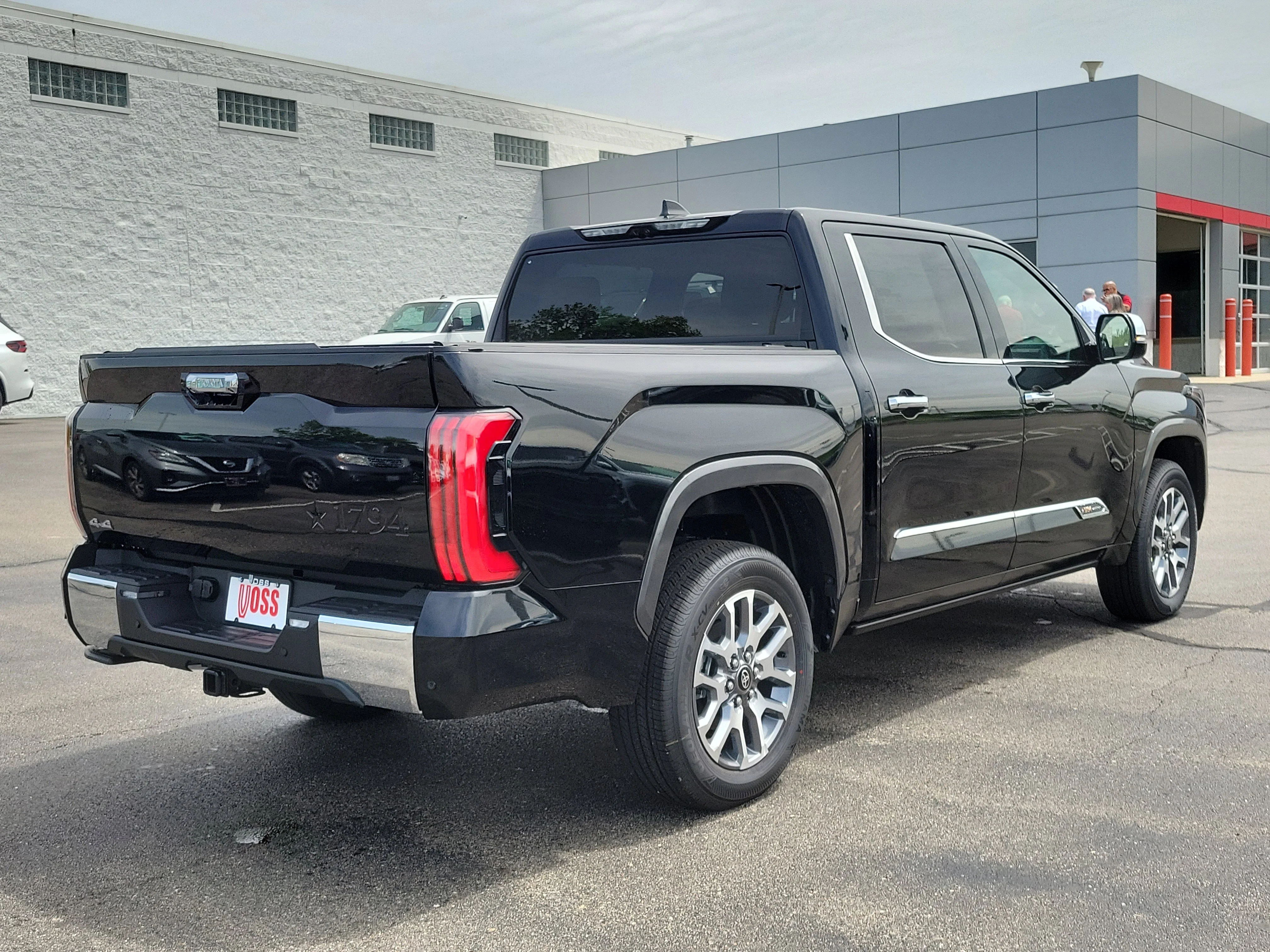 New 2026 Midnight Black Metallic Toyota 1794 Edition CrewMax 5.5