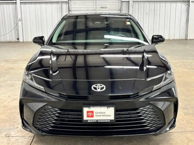 Certified Used 2025 Black Toyota LE image 2