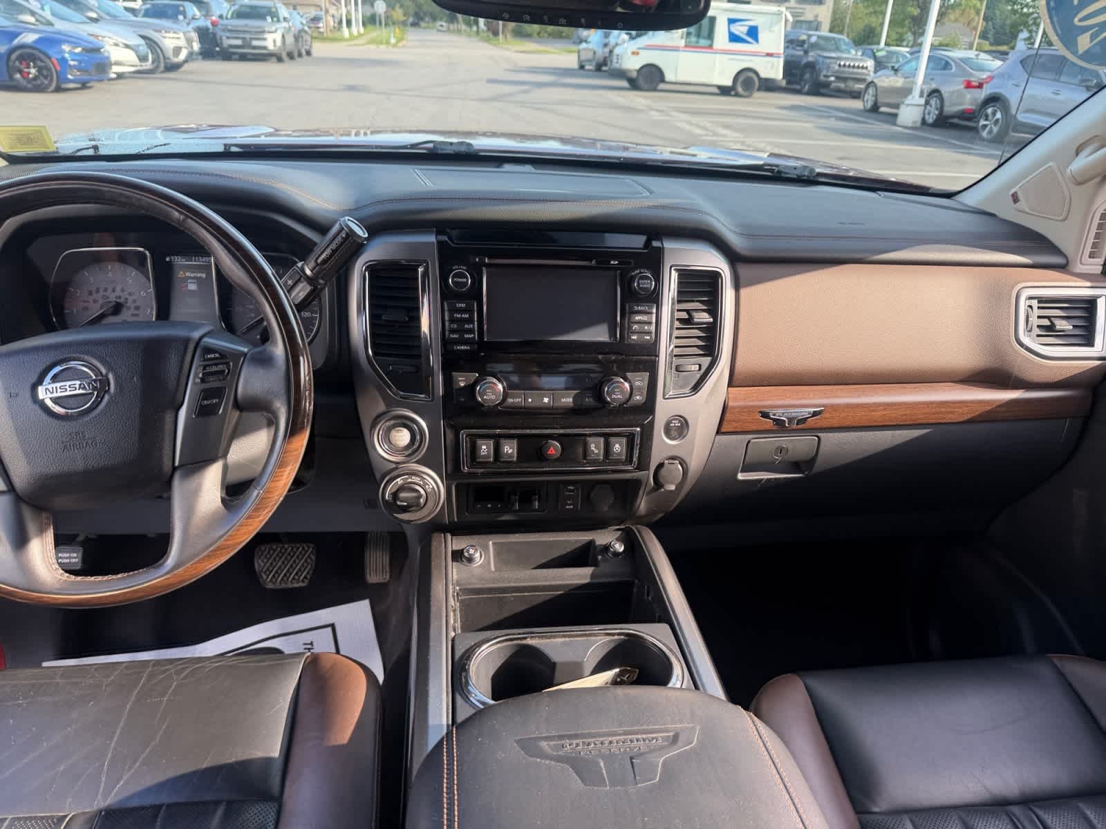 Used 2017 Cayenne Red Nissan Platinum Reserve image 15