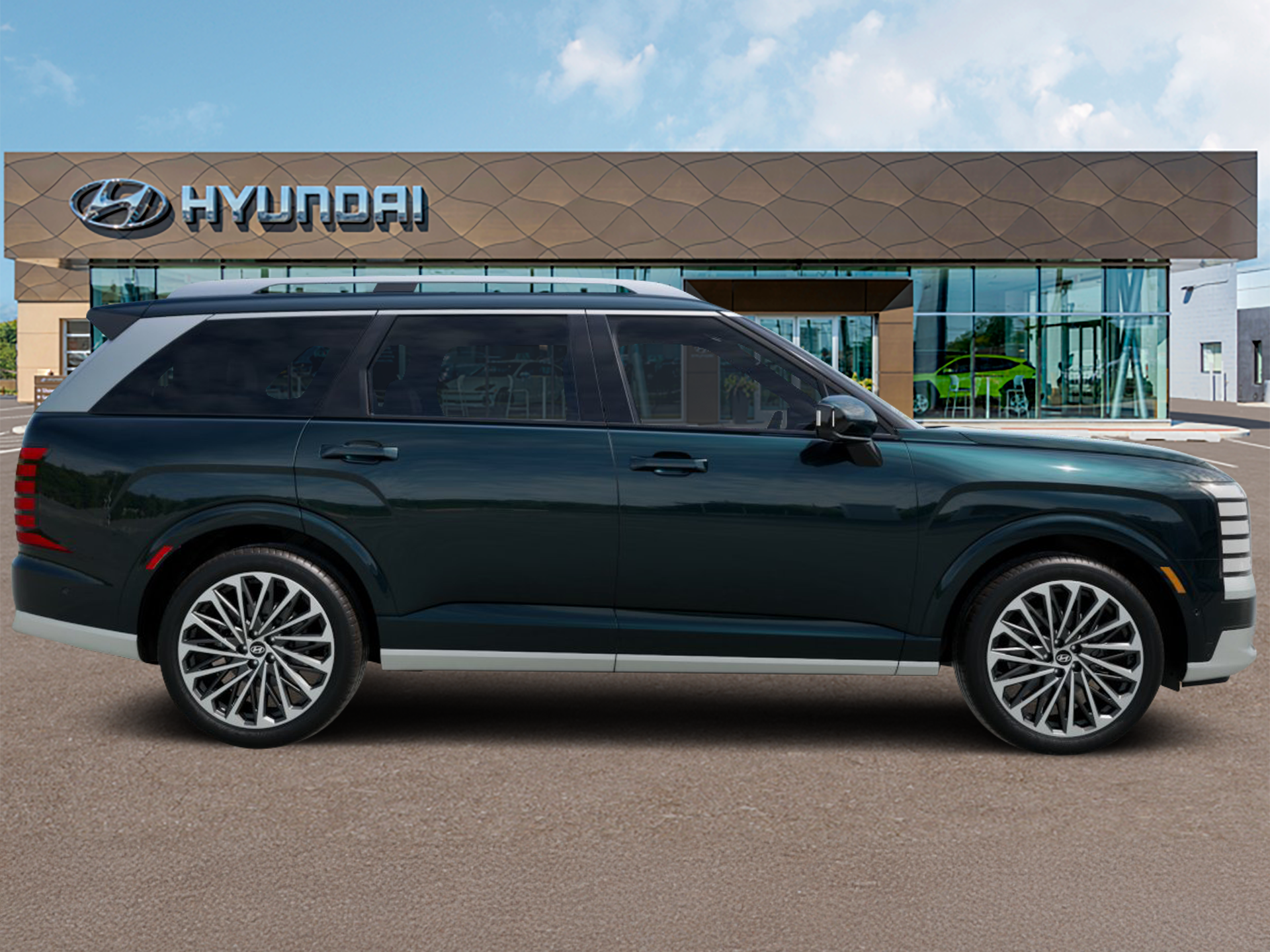 New 2027 Robust Emerald Pearl Hyundai Calligraphy FWD image 6
