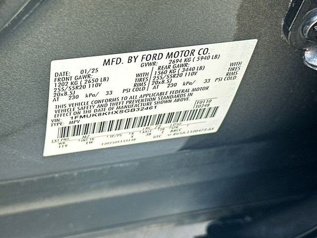 Certified Used 2025 Carbonized Gray Metallic Ford ST-Line image 34