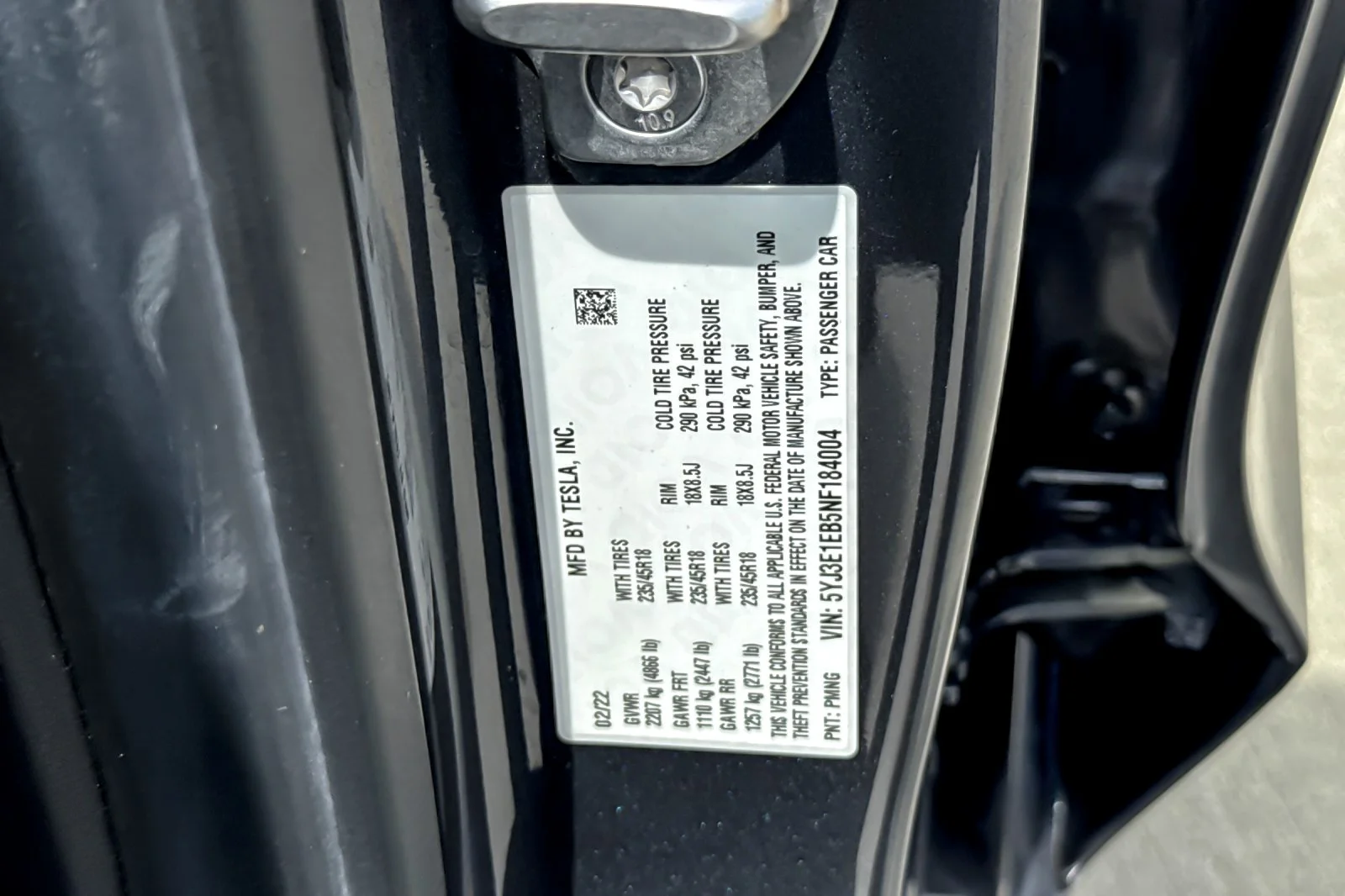 Used 2022 GRAY Tesla Long Range image 25