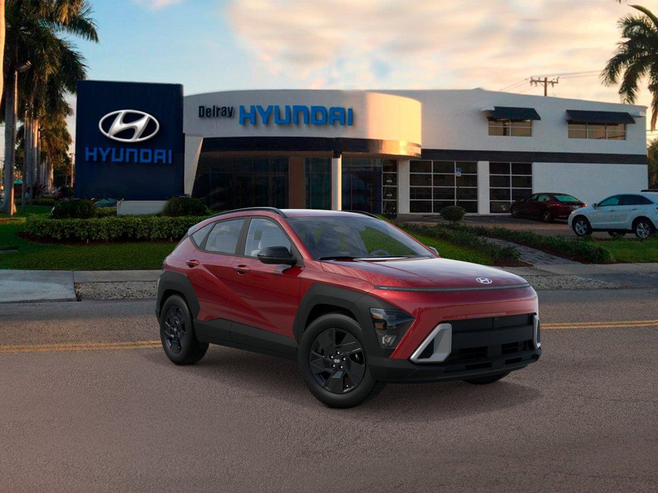 New 2026 Red Hyundai SEL Sport image 2