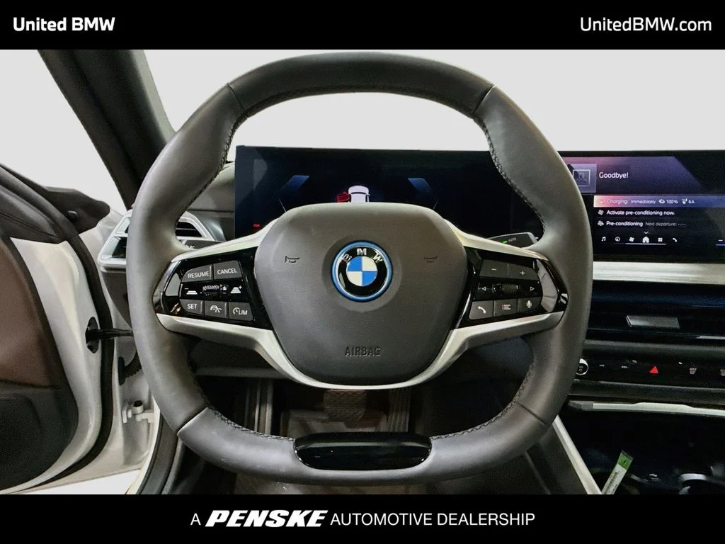 Certified Used 2025 Mineral White Metallic BMW eDrive40 image 6