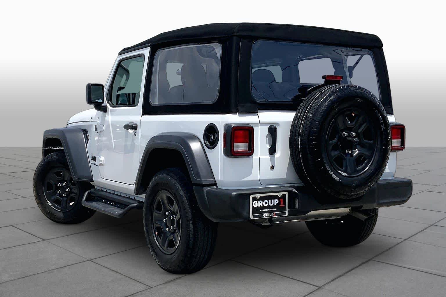 Used 2024 Bright White Clearcoat Jeep Sport image 11