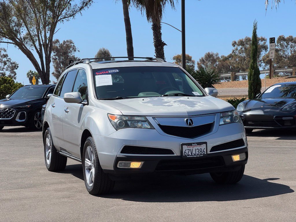 Used 2013 Acura MDX Technology & Entertainment Package with VIN 2HNYD2H41DH518009 for sale in San Diego, CA