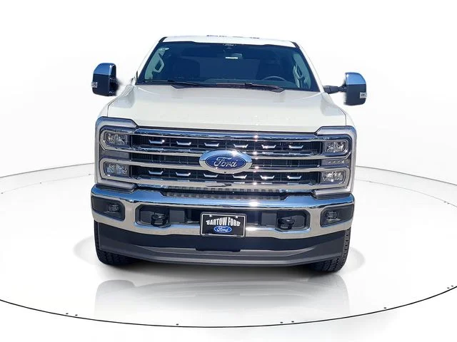 New 2026 White Metallic Ford Lariat image 2