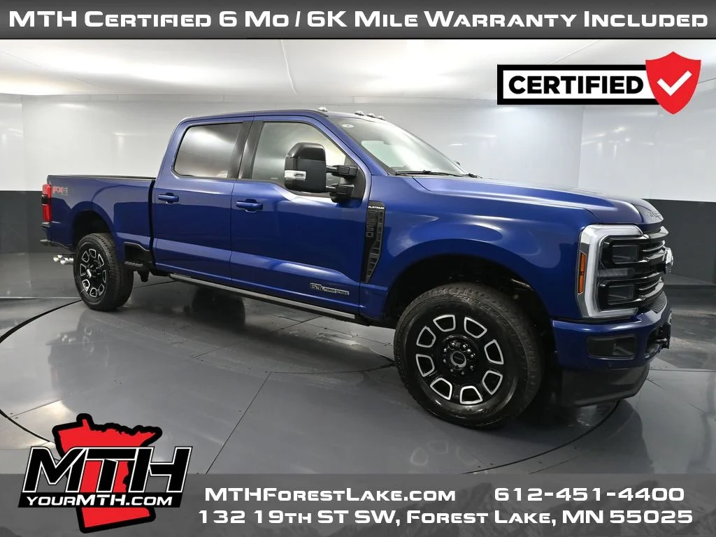 Certified Used 2026 Blue Ford Platinum image 1