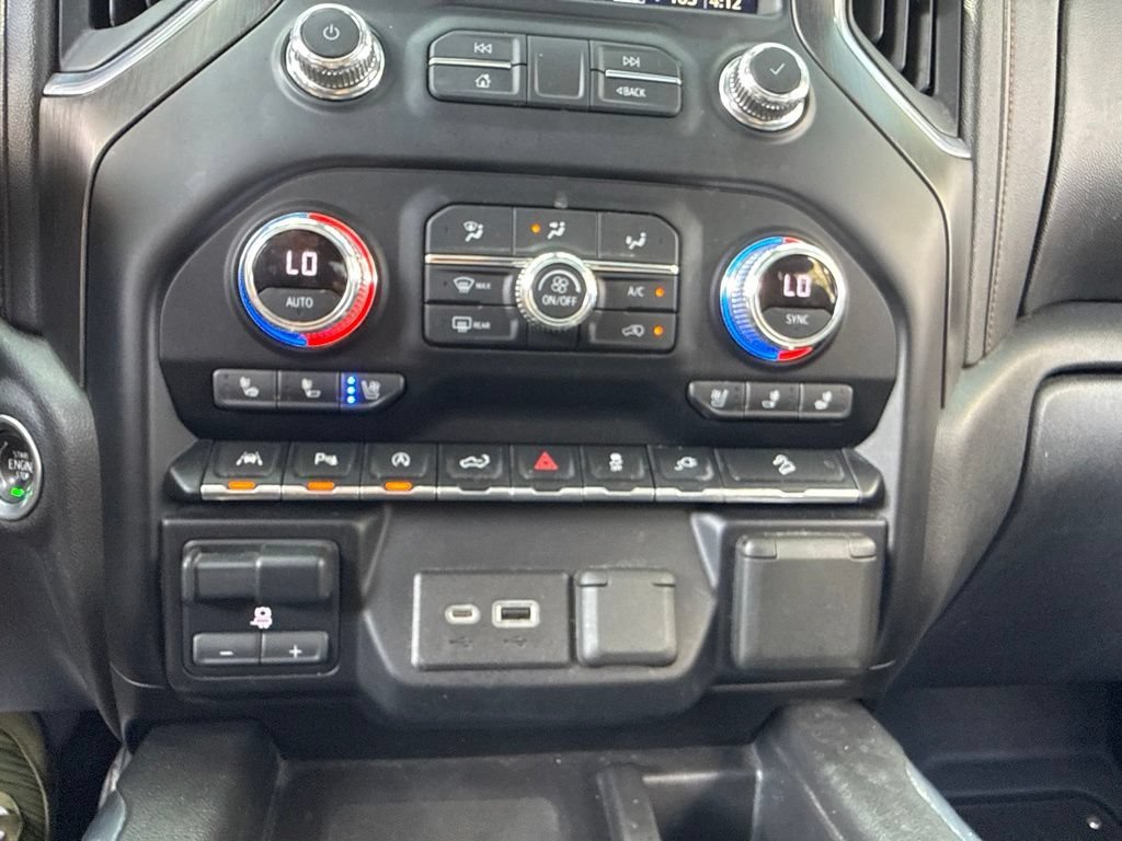 Used 2021 SATIN STEEL METALLIC GMC AT4 image 89