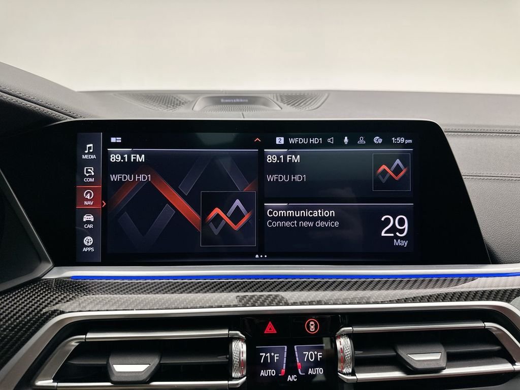 Used 2021 White Metallic BMW M50i image 26