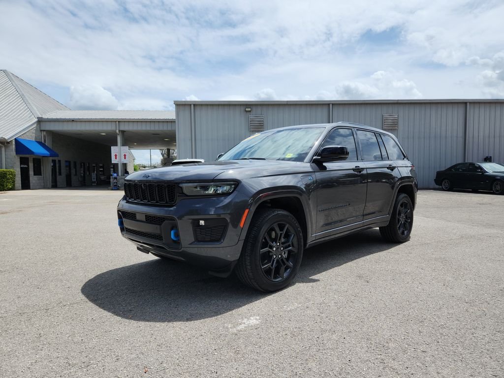 Certified 2025 Jeep Grand Cherokee Anniversary Edition 4xe with VIN 1C4RJYB60S8666851 for sale in Inverness, FL
