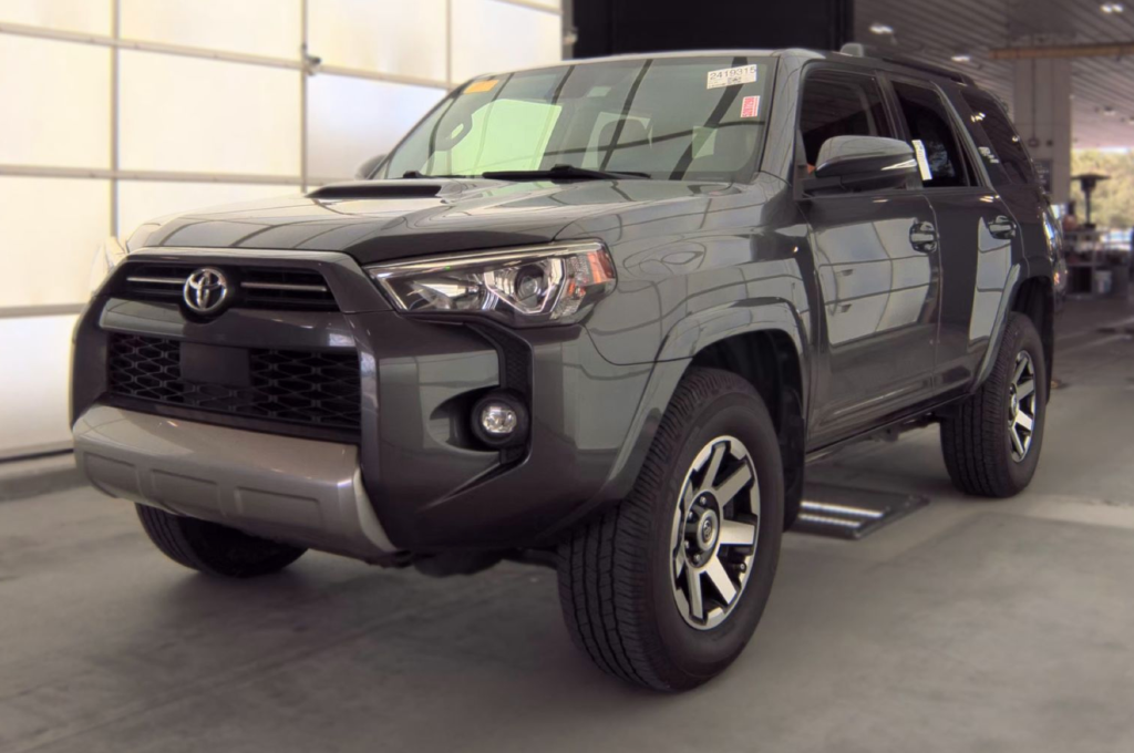 Used 2021 Gray Toyota TRD Off-Road Premium image 1