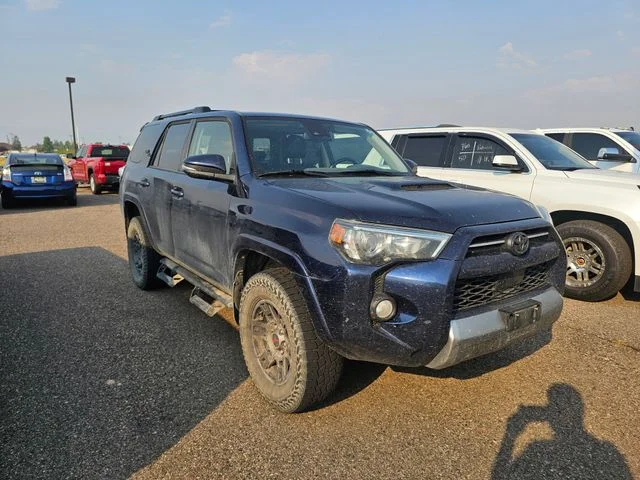 Used 2020 Nautical Blue Metallic Toyota TRD Off-Road Premium image 30