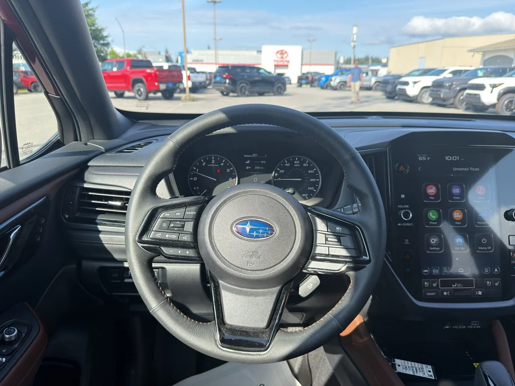 Used 2025 Crimson Red Pearl Subaru Touring image 19