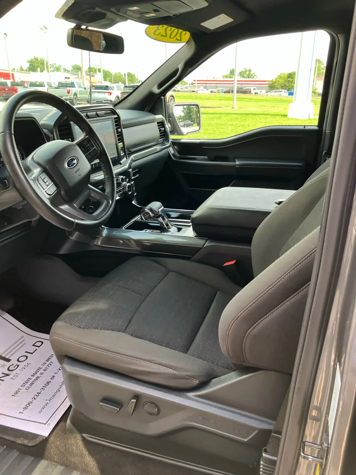 Used 2023 Carbonized Gray Metallic Ford XLT image 19