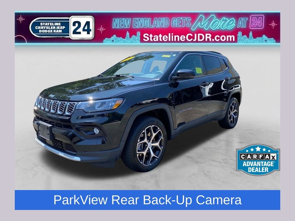 Used 2024 Black Jeep Limited image 1