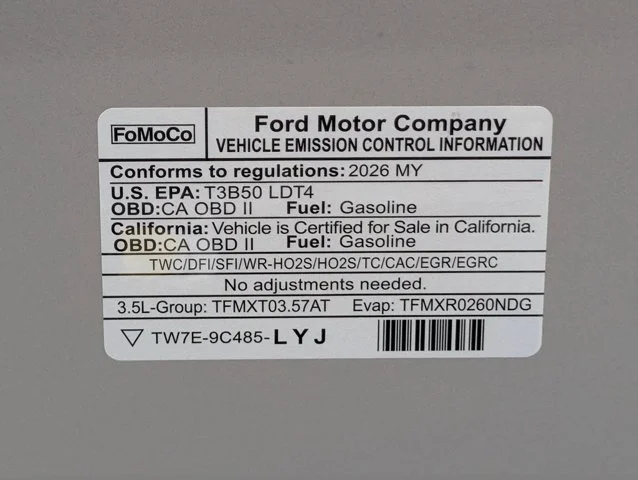New 2026 Iconic Silver Metallic Ford XLT image 66