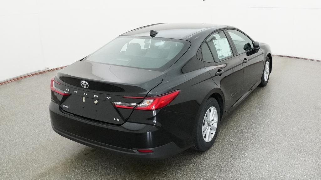 New 2026 Midnight Black Metallic Toyota LE image 3