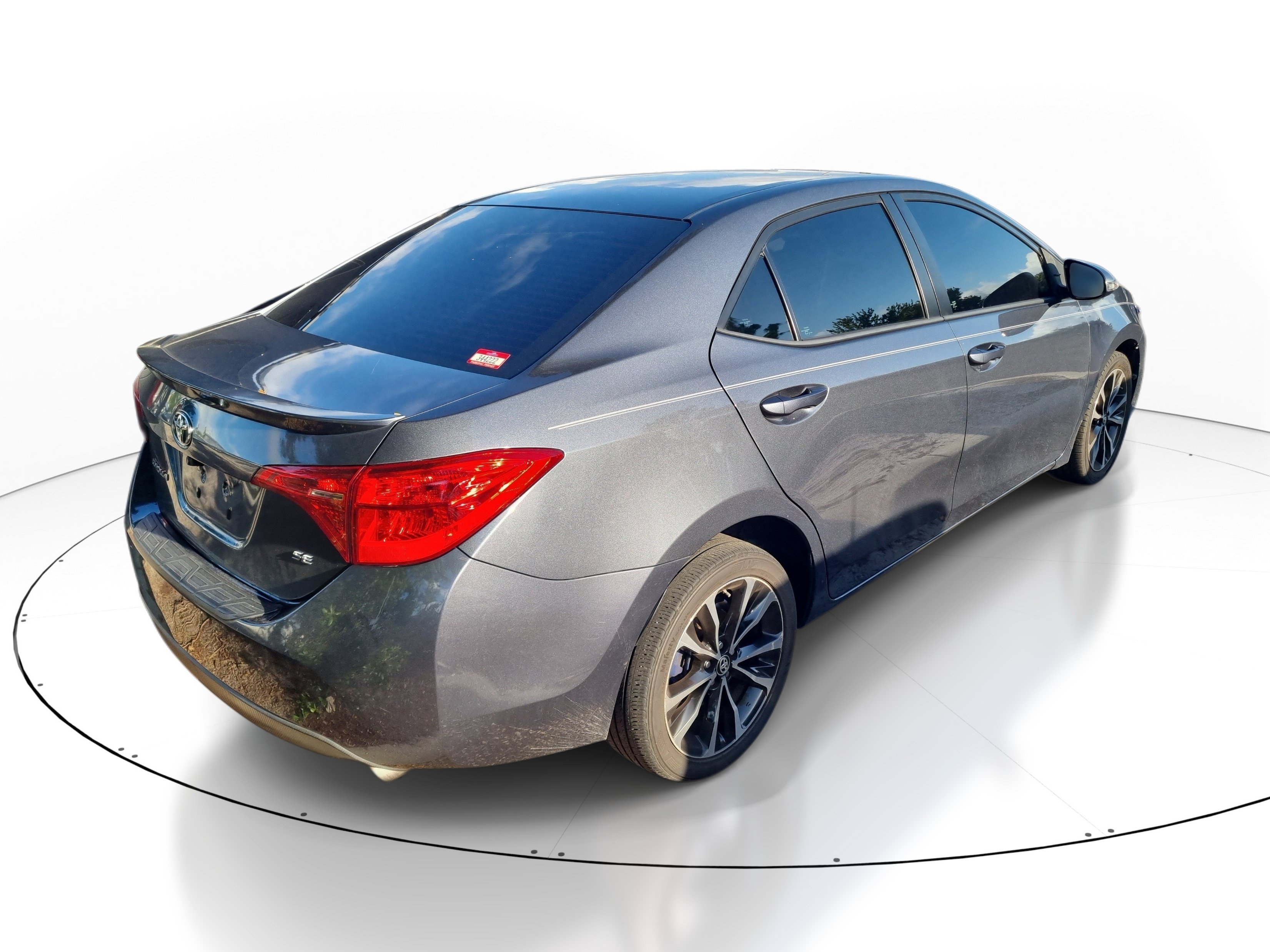 Used 2017 Slate Metallic Toyota SE image 8