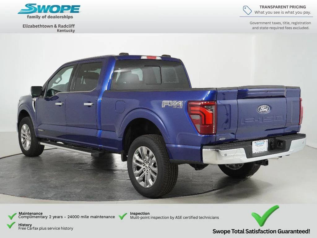 New 2026 ARGON BLUE METALLIC Ford LARIAT image 5