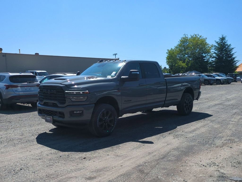 New 2026 Ceramic Gray Clear-Coat Exterior Paint RAM Laramie image 3