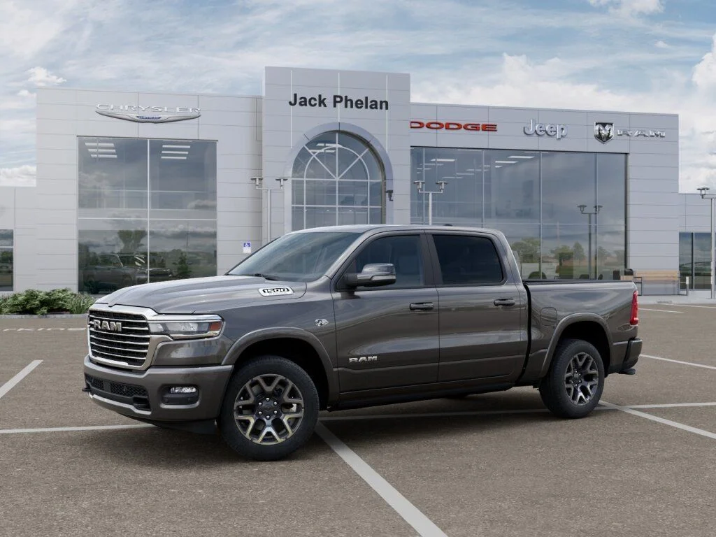 New 2026 Granite Crystal Metallic Clear-Coat Exterior Paint RAM Laramie image 2