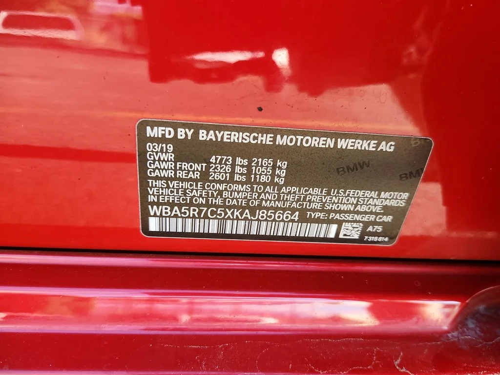 Used 2019 Red BMW 330i xDrive image 19