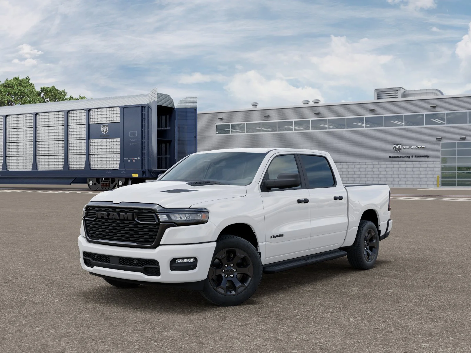 New 2027 Bright White Clear-Coat Exterior Paint RAM  image 27