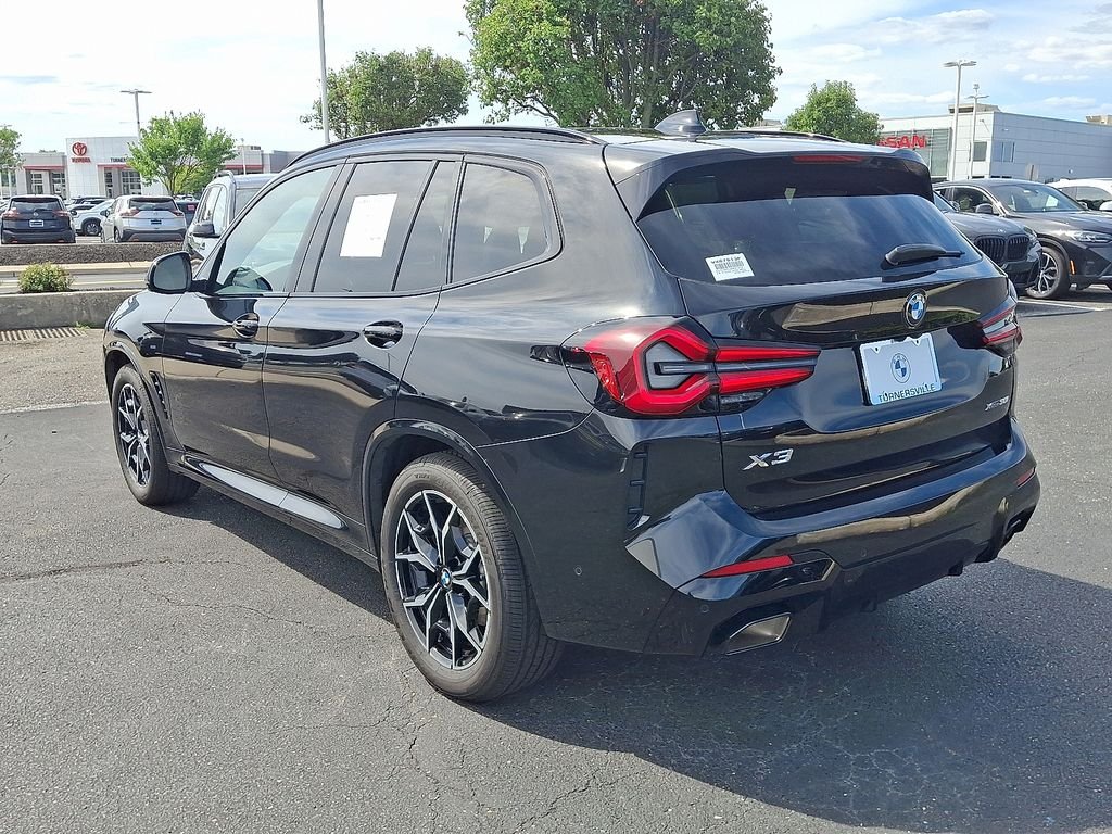 Certified Used 2024 Black Sapphire Metallic BMW xDrive30i image 4