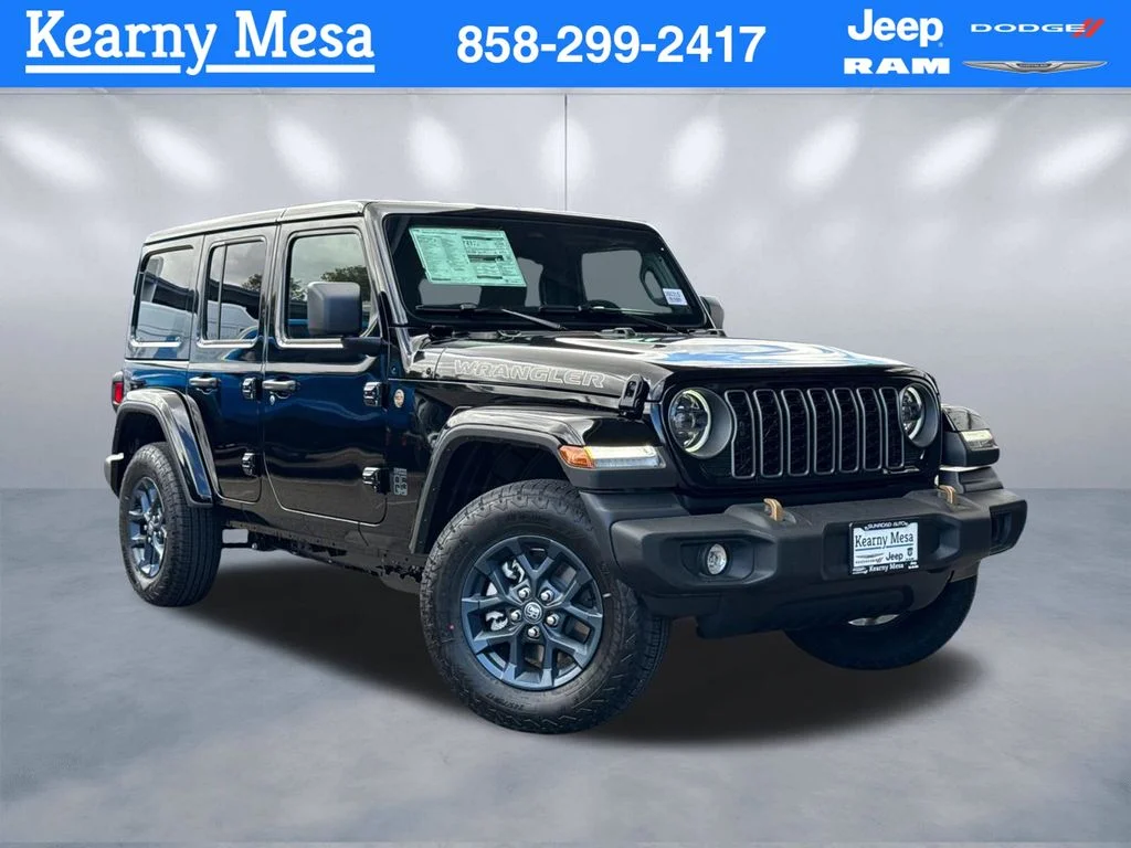 New 2026 Black Jeep 85th Anniversary Edition image 1