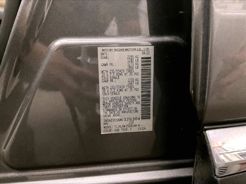 Used 2022 Gray Nissan SL image 40