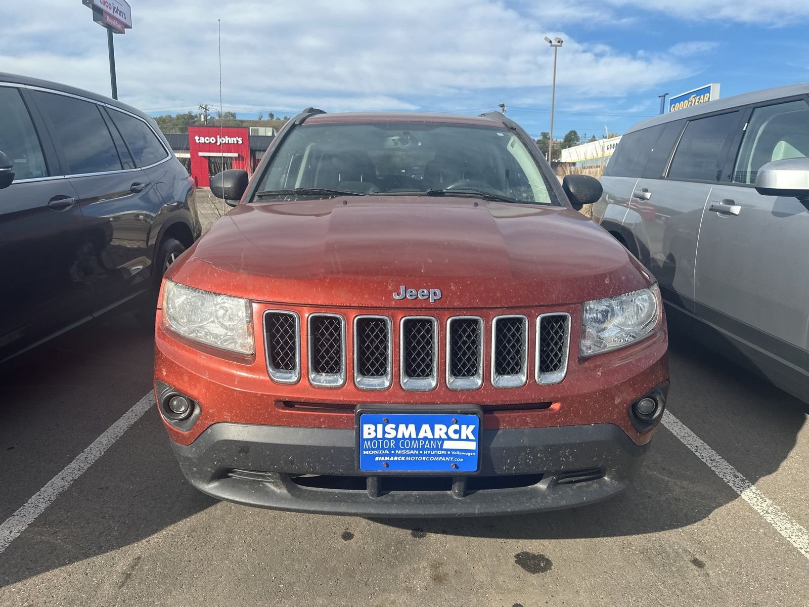 Used 2012 Jeep Compass Sport with VIN 1C4NJDBB6CD675633 for sale in Bismarck, ND