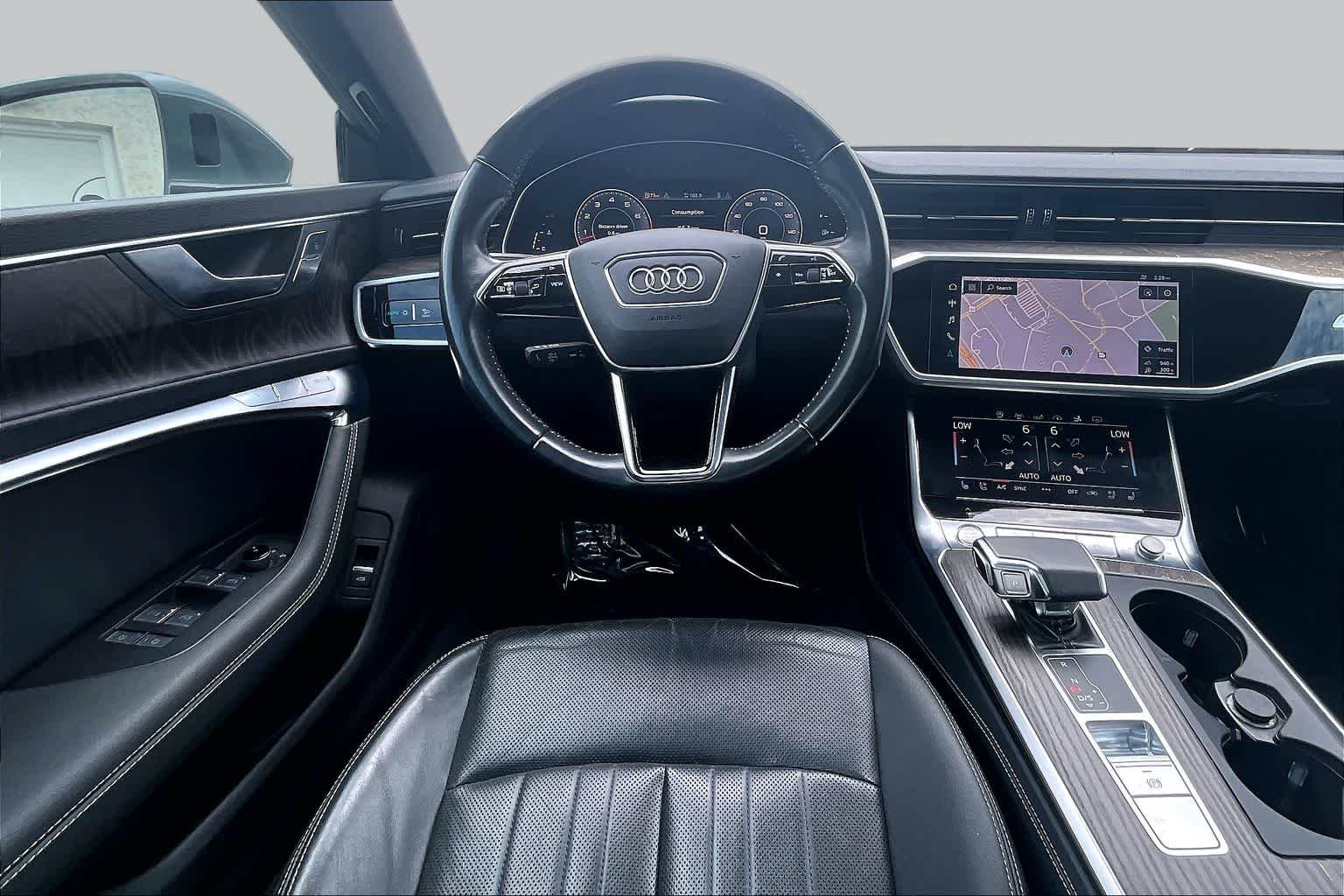 Used 2019 Mythos Black Metallic Audi Premium Plus image 6