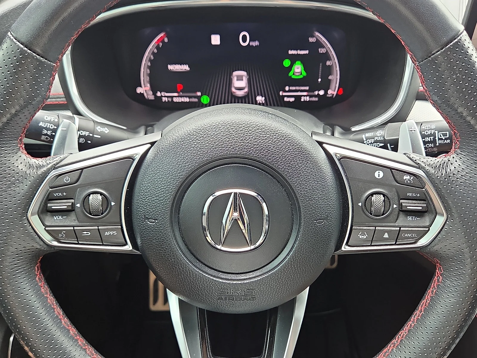 Used 2024 Majestic Black Pearl Acura w/A-Spec Package image 24