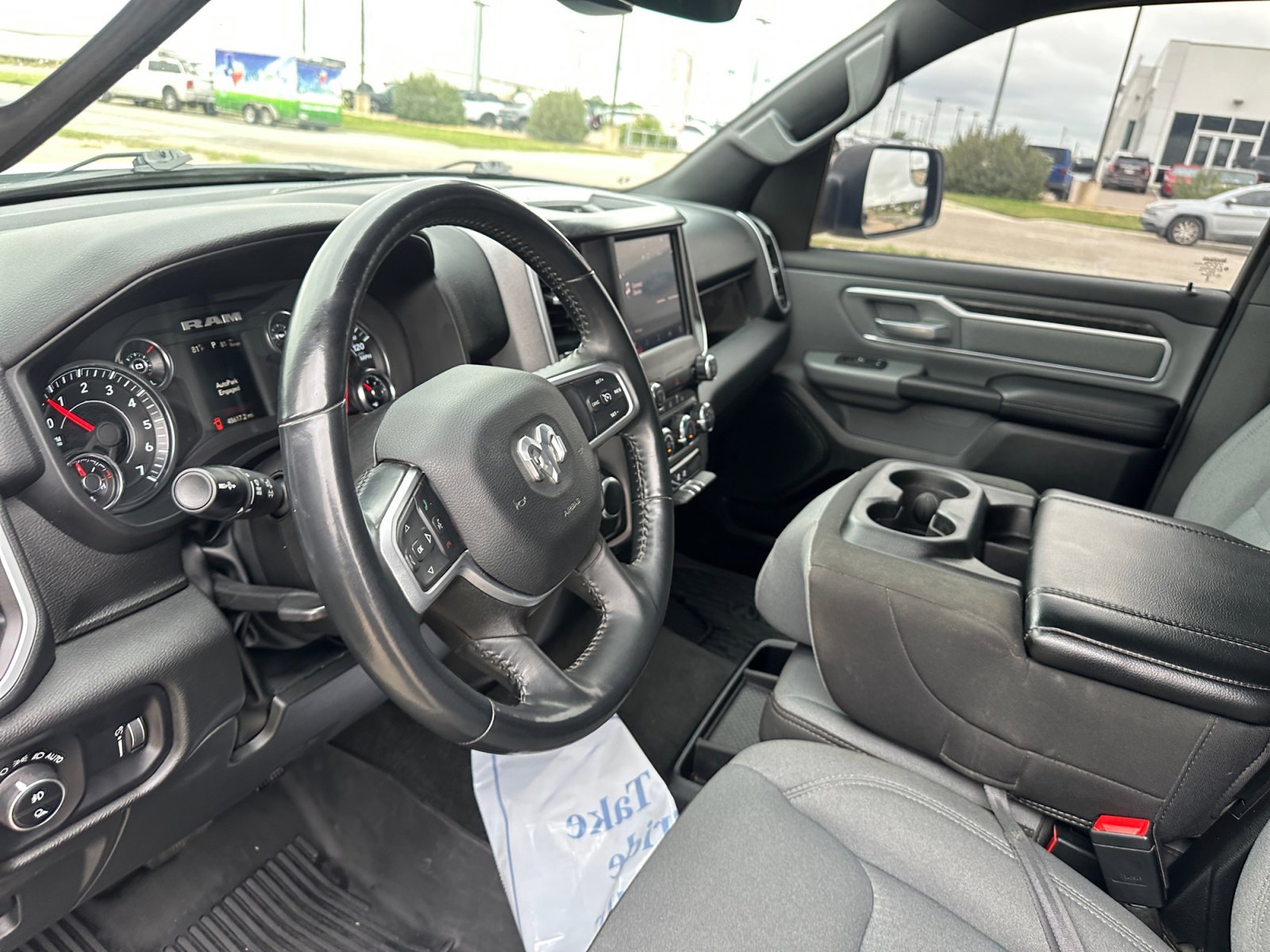Used 2023 Bright White Clearcoat Ram Lone Star image 26