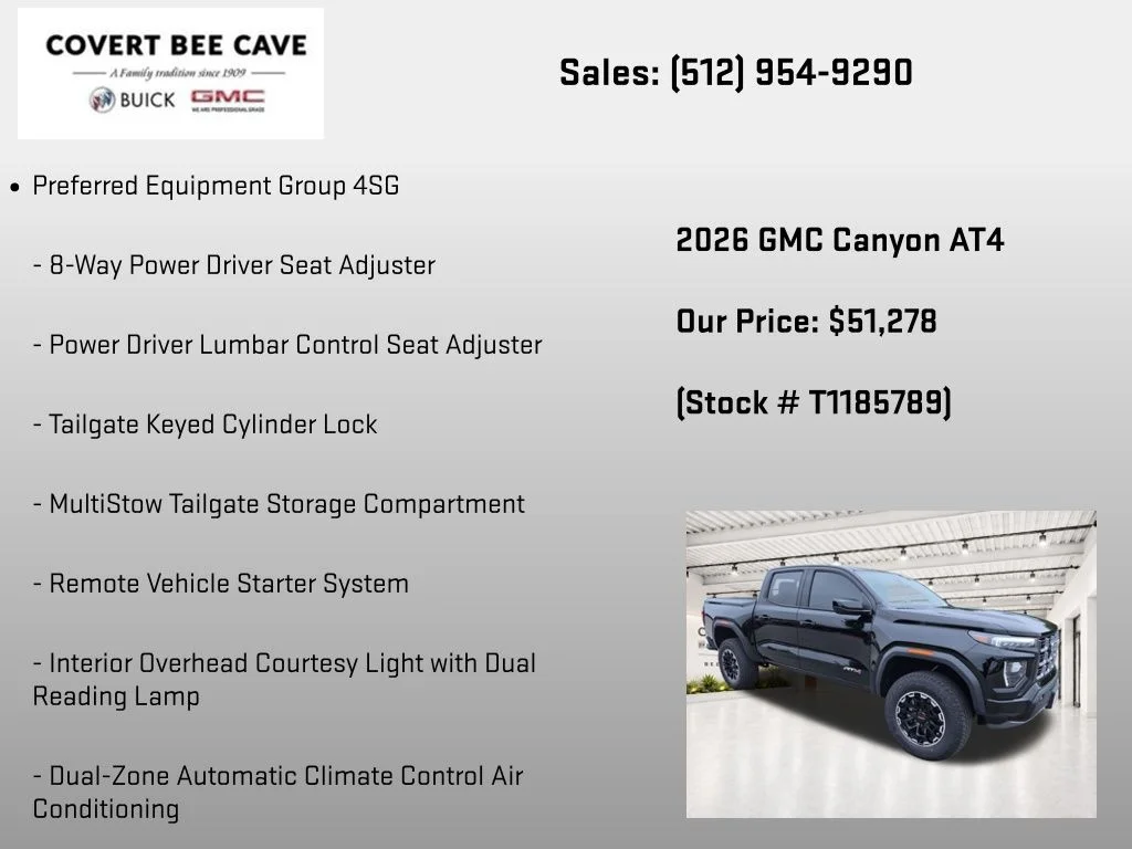 New 2026 Black GMC AT4 image 7