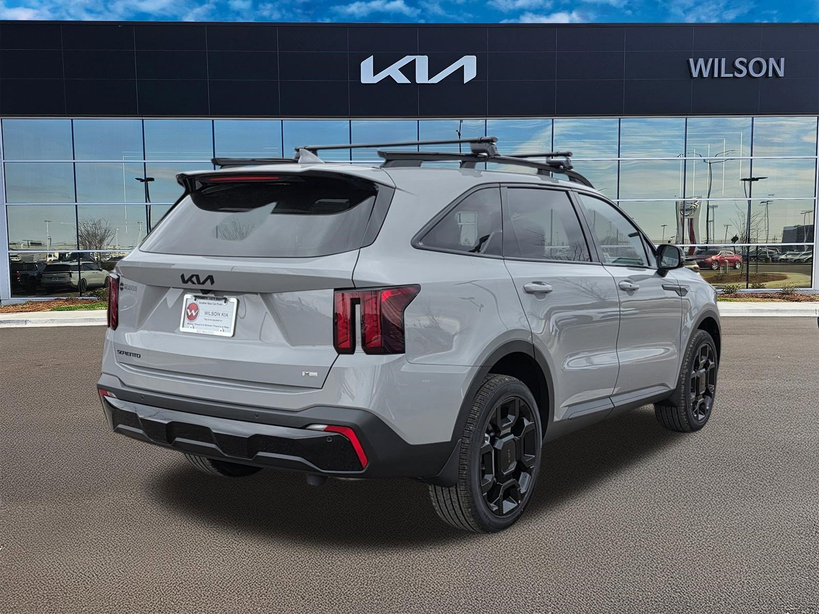 New 2026 Wolf Gray Kia X-Line EX AWD image 2