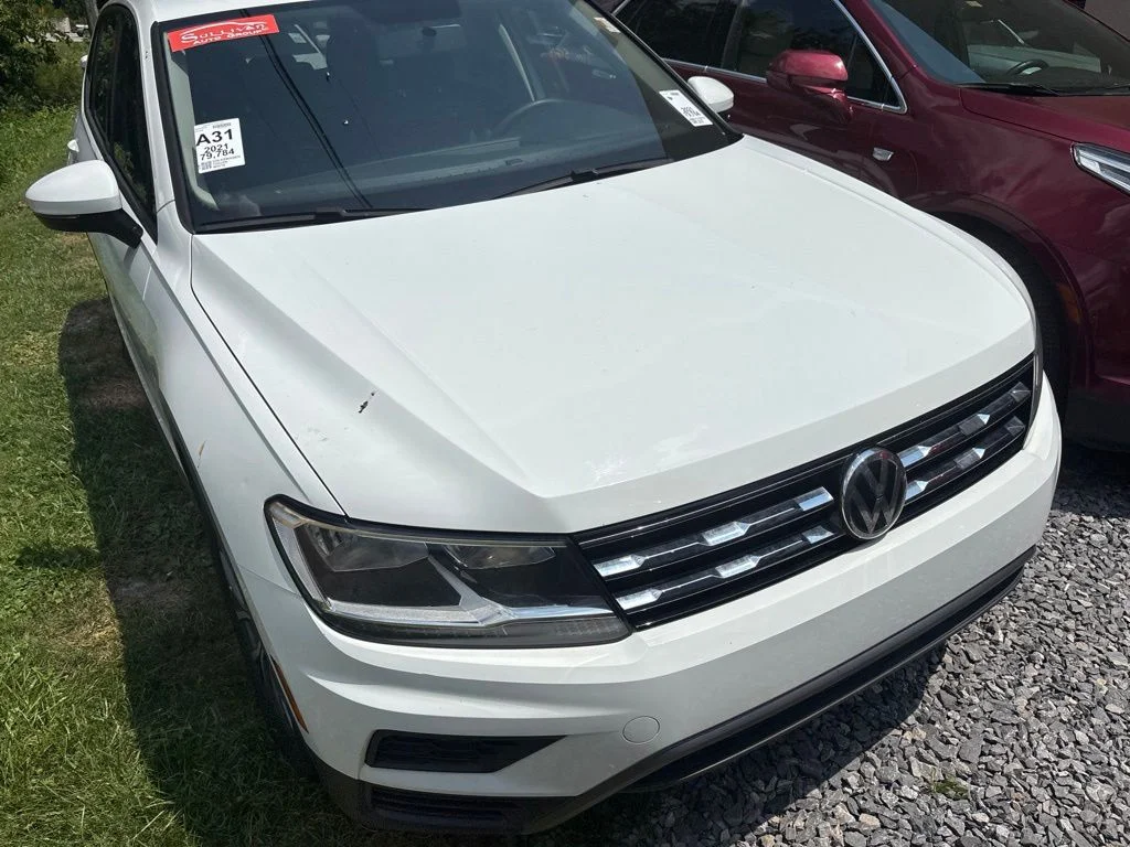 Used 2021 White Volkswagen 2.0T S image 3